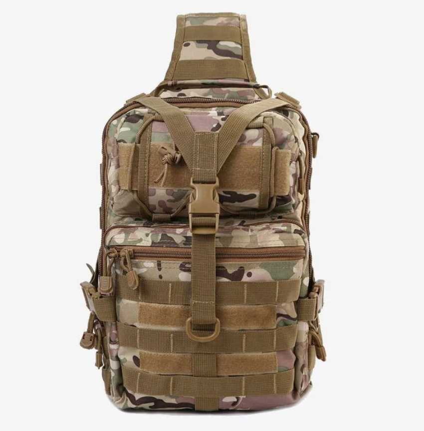 Тактический мужской рюкзак Ondreeff с отделением для бутылок и широким ремнем