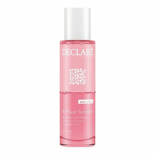 Declare Bi-Phase Sensitive Eye Make-Up Remover Двухфазный демакияжный лосьон для лица, 100 мл.