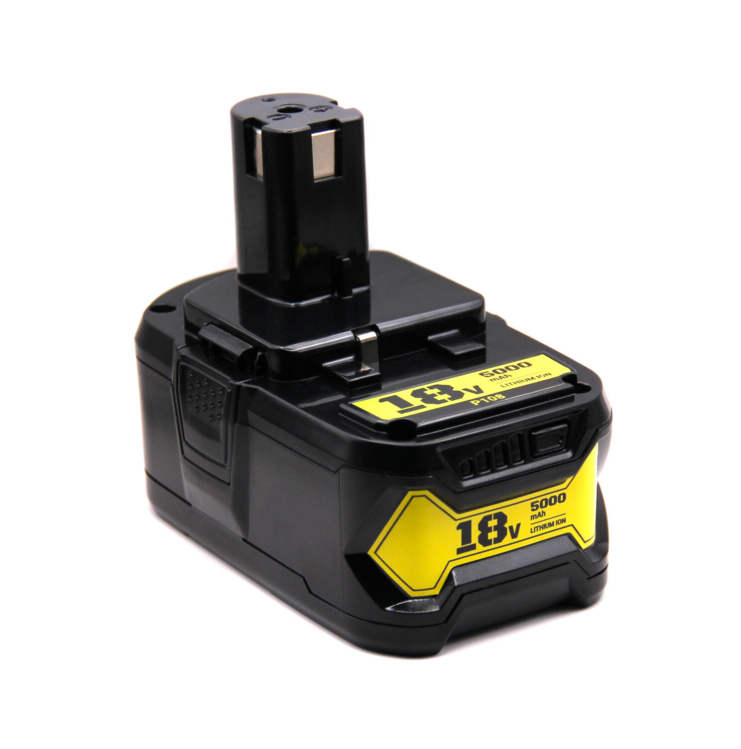 Аккумулятор ZINCHU совместим с P108 Li-Ion, для Ryobi P108/P108-0, 18V, 5Ah, 1 аккумулятор