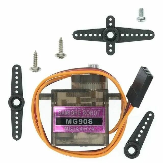Сервопривод MG90S Micro Servo/Сервомотор MG90S 3-7.2V/Tower Pro MG90 180/ Micro Servo MG90 9g UNLEPLANT/ (Arduino)