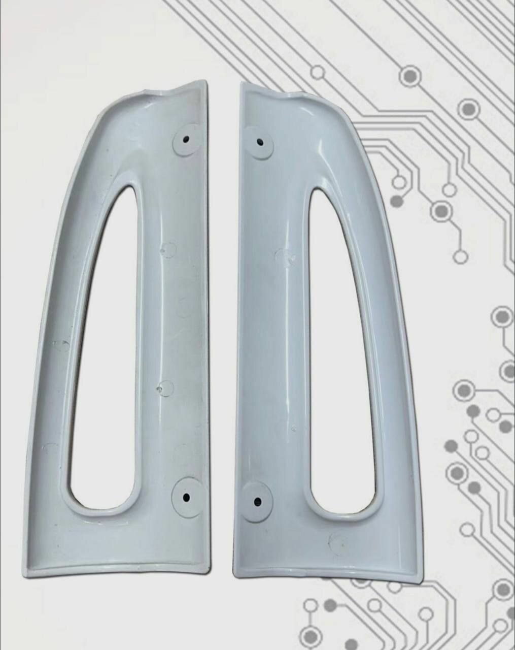 Ручки дверей холодильника Stinol 232Q (LZ) (верхняя+нижняя)