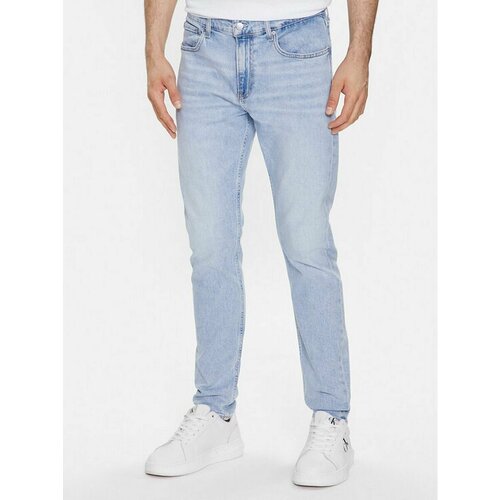 Джинсы Calvin Klein Jeans, размер 31/32 [JEANS], голубой джинсы широкие calvin klein размер 32 31 голубой