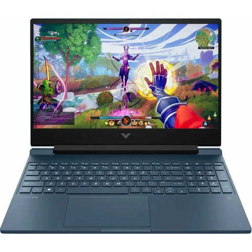 Ноутбук HP Victus 15-fa1041ci Core i5 13500H 16Gb SSD512Gb NVIDIA GeForce RTX 3050 6Gb 156 IPS FHD 1920x1080 Free DOS blue WiFi BT Cam 8F5J5EA 14451200₽