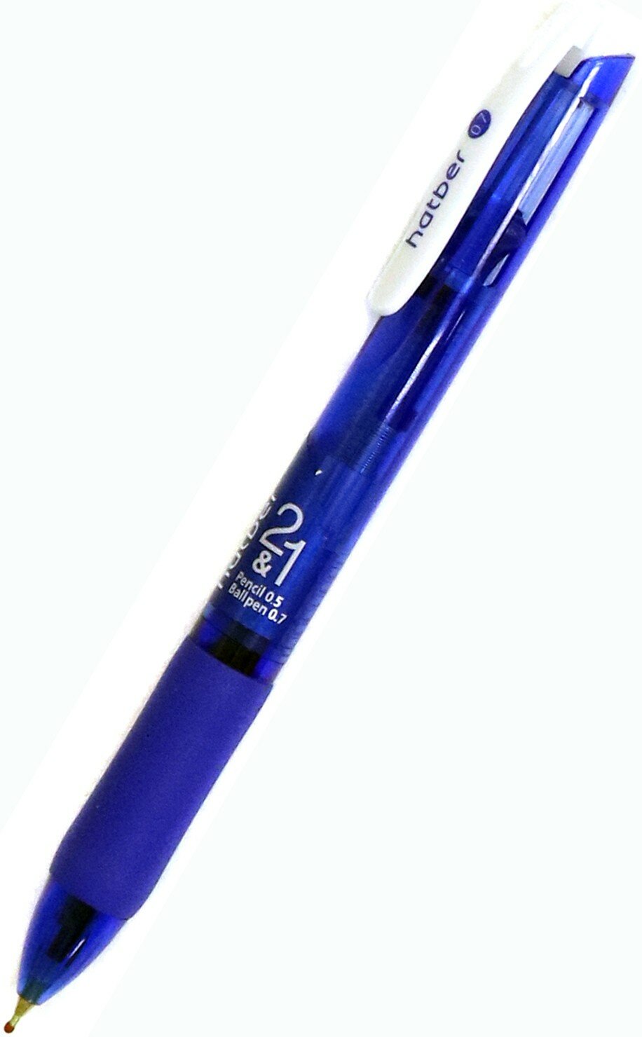 Ручка шариковая "2+1" (синие и красные чернила + карандаш), 0,7мм (BP_058658)