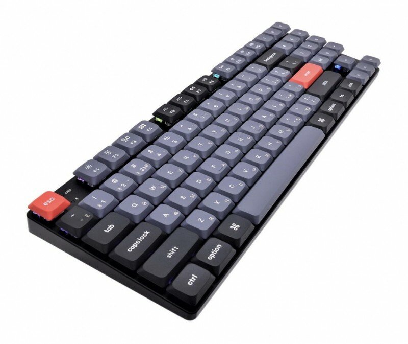 Клавиатура QMK Keychron K13 Pro, 90 клавиш, Hot-Swap, Gateron low profile Red Switch - фото №13