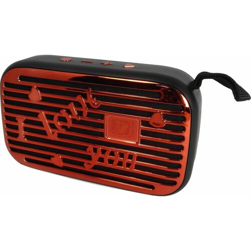 Портативная колонка OS-03 Красная Bluetooth I Love You 61000₽