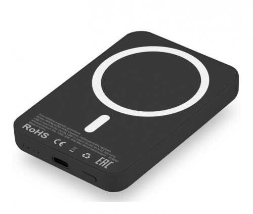 Внешний аккумулятор Ubear Flow 5 000 mAh с поддержкой MagSafe, черный