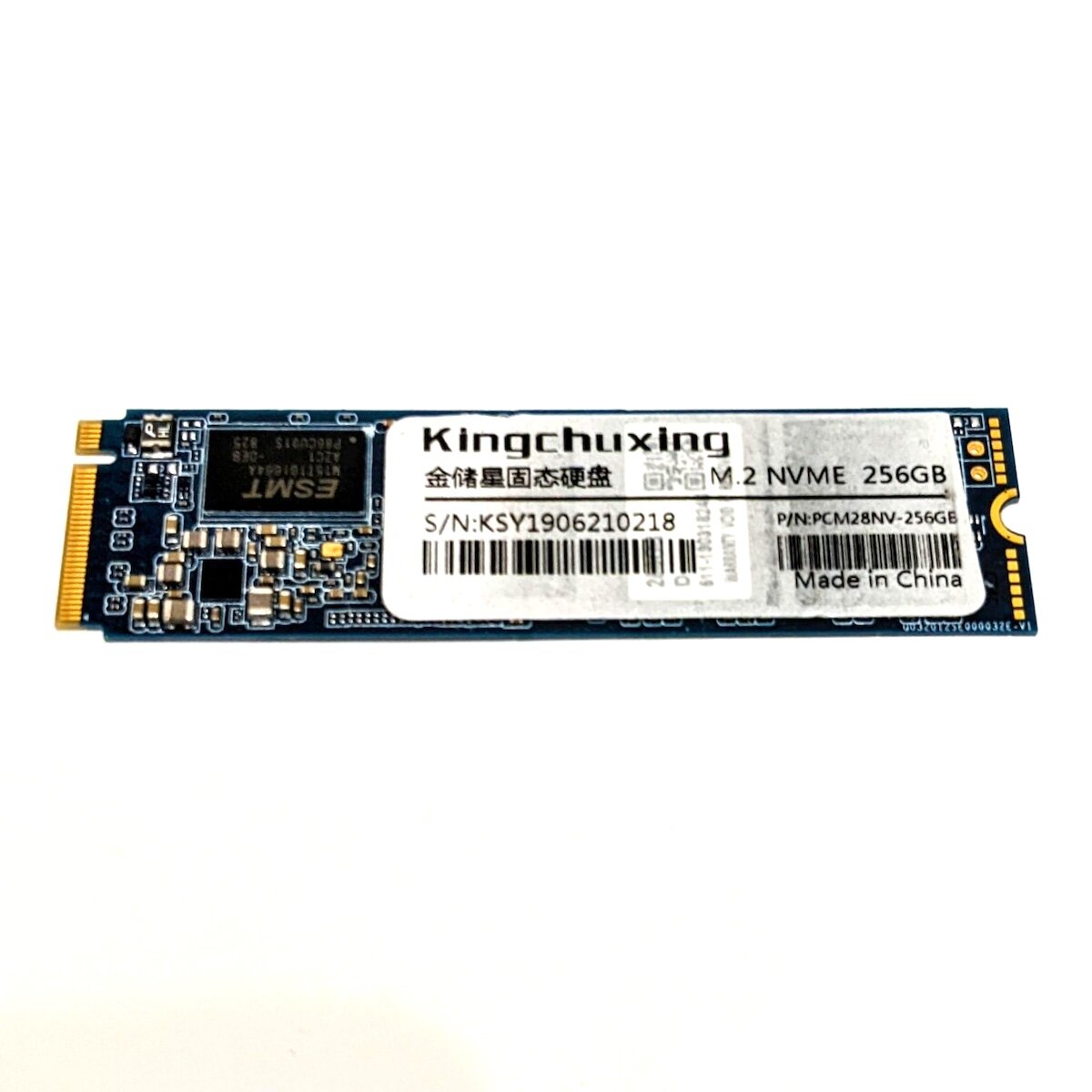 Твердотельный накопитель Kingchuxing ssd Nvme M2 256 ГБ