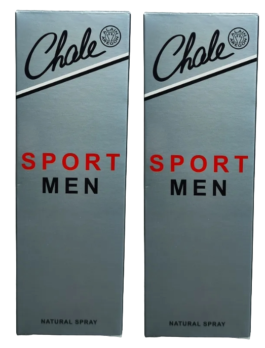 Дезодорант мужской Chale Sport Men, парфюмированный, 100 мл, 2 шт