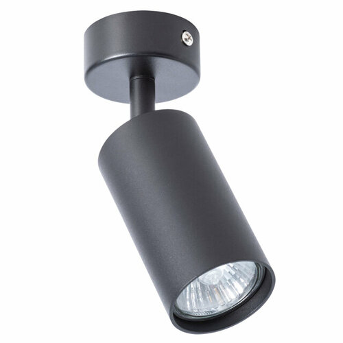Спот art lamp aquarius 1х35вт gu10 алюминий сталь черный 2493₽