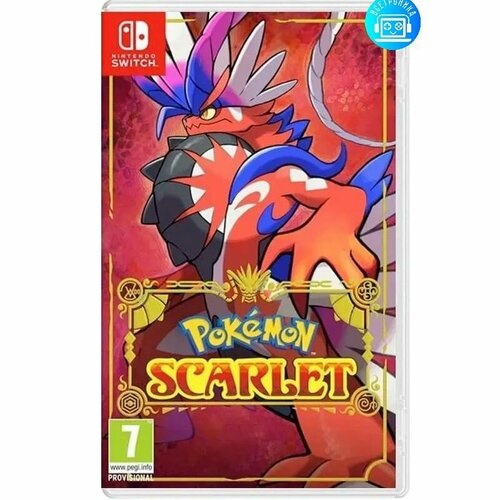 Игра Pokemon Scarlet (Nintendo Switch) Английская версия игра nintendo pokemon legends arceus