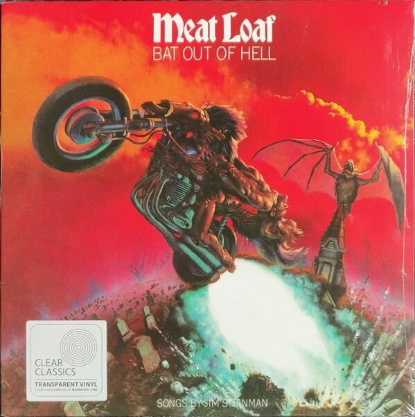 Виниловая пластинка Meat Loaf. Bat Out Of Hell (LP, Clear)