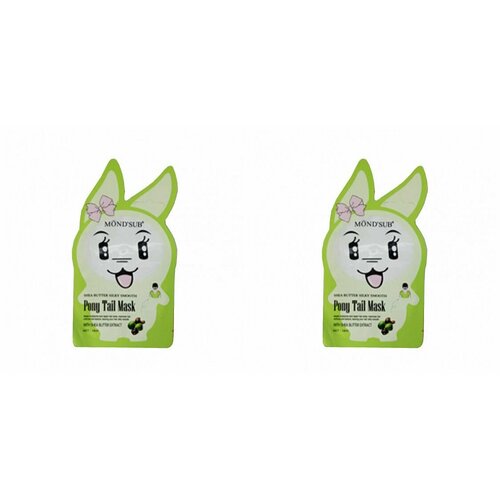 Mondsub Маска-шапочка для волос Shea Butter питательная с маслом дерева Ши 18 мл 2 шт 428₽