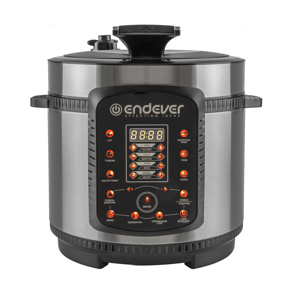 Мультиварка Endever Vita-99 черный/стальной (90400)