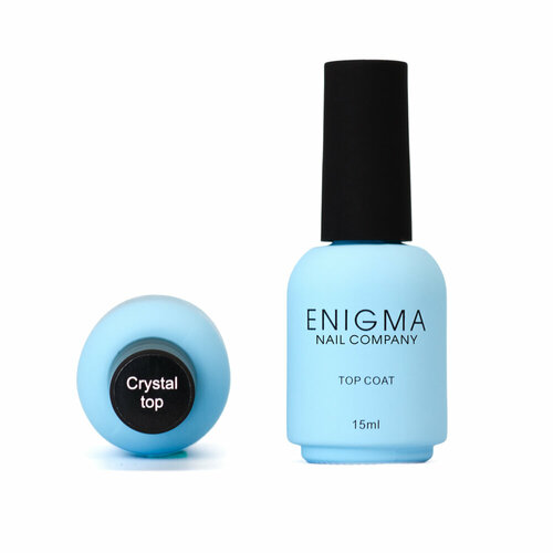 Топ для гель-лака без липкого слоя ENIGMA Crystal 15 мл топ без липкого слоя lovely nails crystal 50 мл