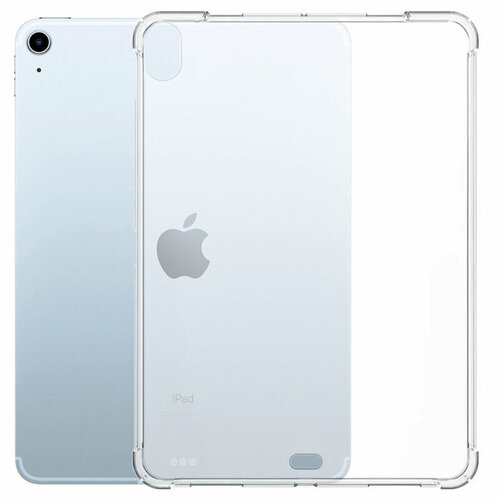 Противоударный силиконовый чехол-накладка для iPad Air 4 / Air 5 / Pro 11 2018 прозрачный чехол для ipad pro 12 9 2018 красный