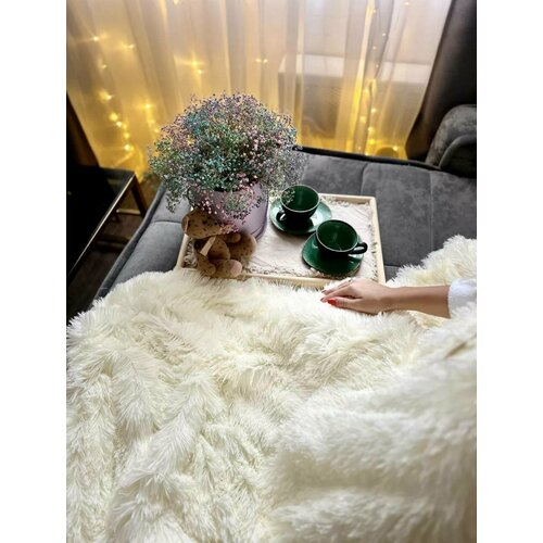 Плед пушистый 220х240 см 