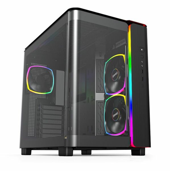 Игровой компьютер Системный блок ПЭВМ OLDI Computers Game PC 766 0808152 (AMD Ryzen 9 7950X3D 4.2-5.7GHz, B650M, DDR5-64ГБ, SSD M.2-1TB, HDD-4TB, RTX4070Ti-12GB, 1200W, Win11Pro)