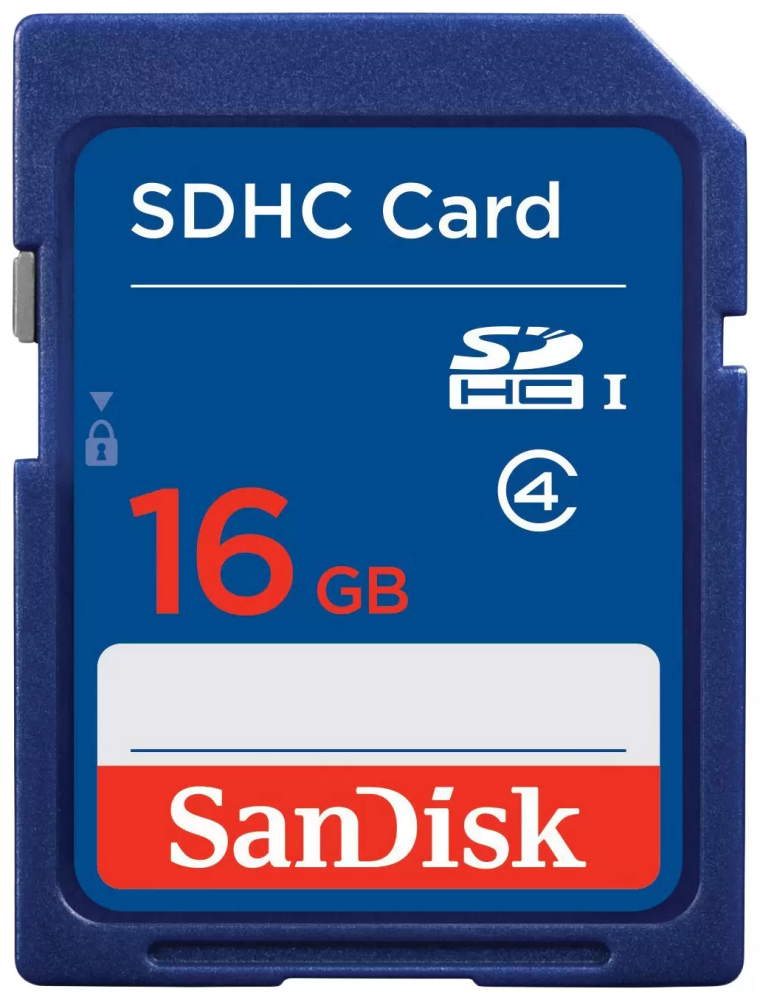 Карта памяти 16Gb SD SanDisk Ultra (SDSDB-016G-B35)