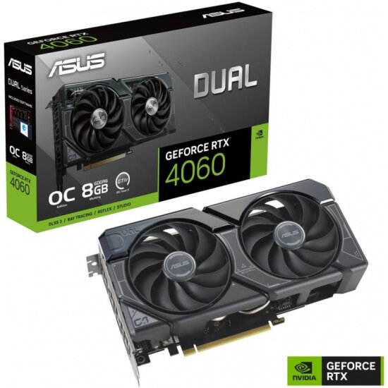 Видеокарта Asus GeForce RTX 4060 DUAL OC V2 8G