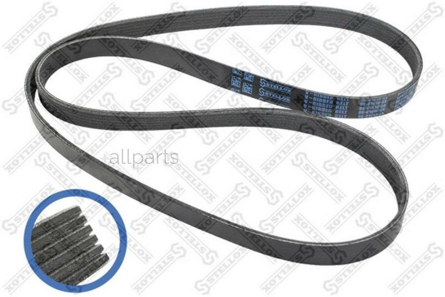 STELLOX 0601610SX ремень поликлиновой! 6PK1610\IVECO, Audi A4 1.9TDi 01>, Volvo 850/960 2.0/2.4 93-96