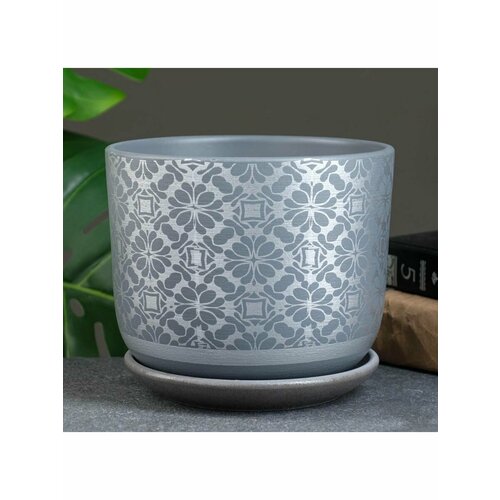 Горшки для цветов авиор серый 938₽