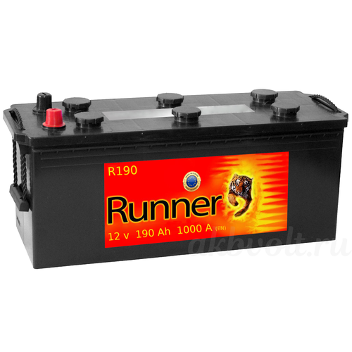 Аккумулятор Runner 190Ач прямая полярность RG1903