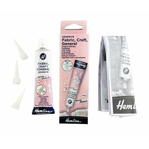 Клей для тканикожи текстиля 30 гр Hemline 807 N 724₽