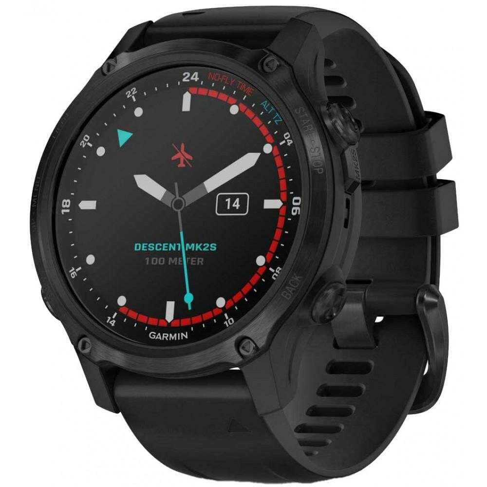 Умные часы GARMIN Descent Mk2S, черный