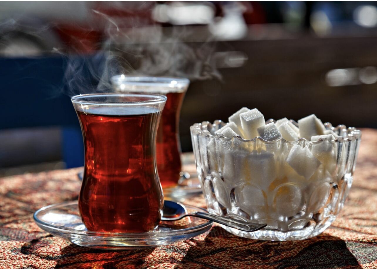 Набор Армуд стаканчики с ручкой турецкие 6 шт