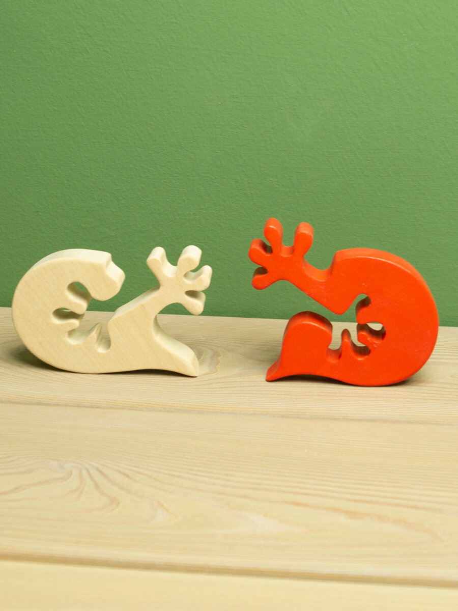 Деревянная фигурка-сувенир "Сердечко" от Игрушки Пеструшки, ручная работа, подарочная упаковка — фото 1