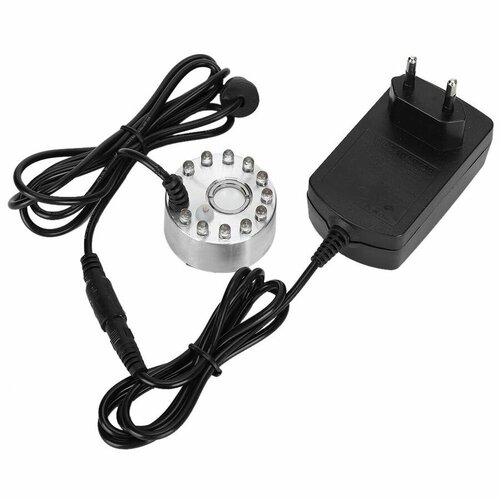 Ультразвуковой увлажнитель воздуха туманообразователь 12 светодиодов 45х25мм Ф 109700₽