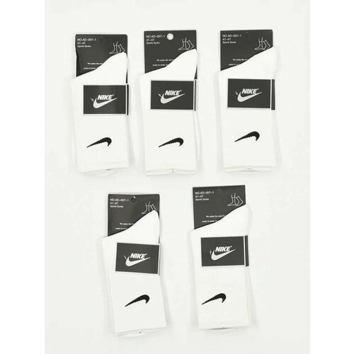 Носки NIKE, размер 44 носки мужские спортивные повседневные nike everyday lightweight crew 3pr black
