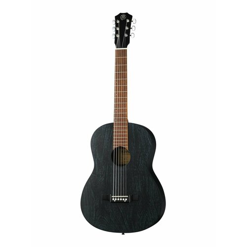 Акустическая гитара, черная, Парма FB-12