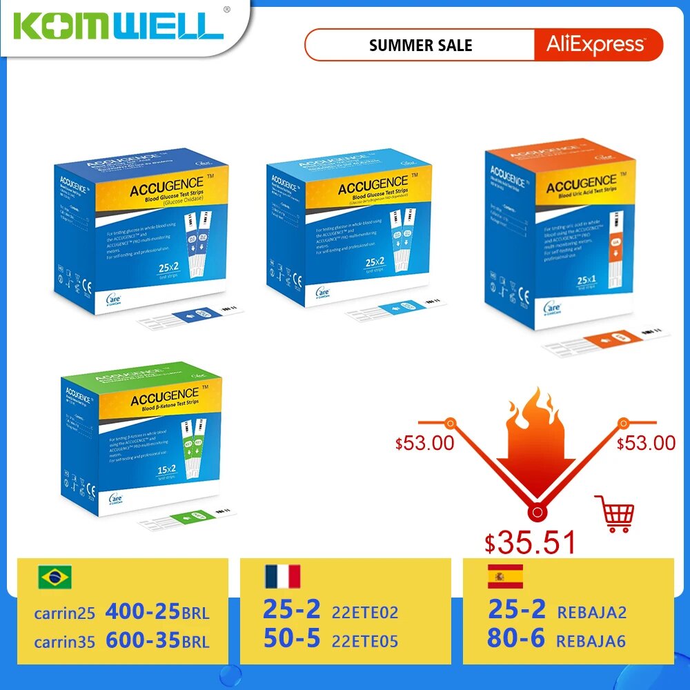Картинки Komwell PM900 многофункциональный измеритель 4 в 1, UA test paper 25pc