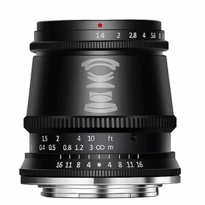 Объектив TTArtisan 17mm F1.4 Micro 4/3 Чёрный