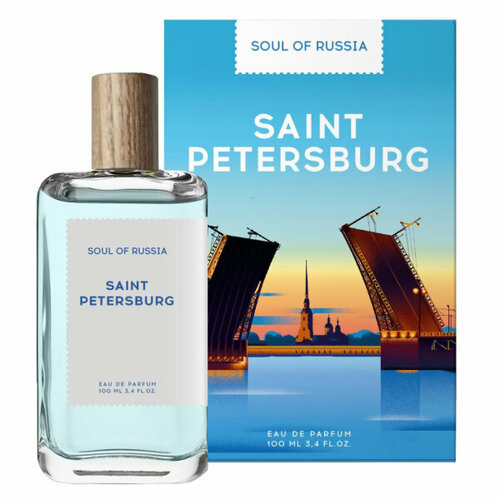 Soul Of Russia Унисекс Saint Petersburg Парфюмированная вода (edp) 100мл парфюмерная вода soul of russia saint petersburg