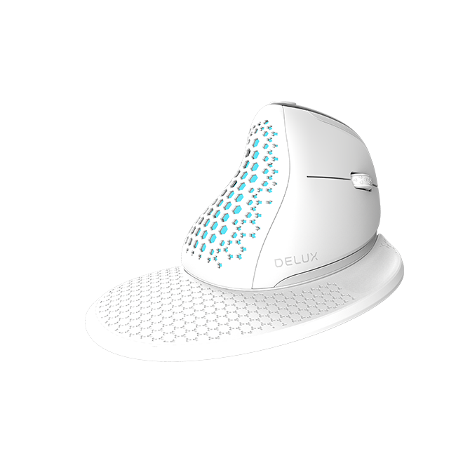 фото Мышь Delux White (M618XSD)