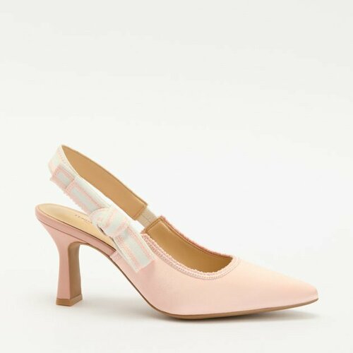 Туфли слингбэки TENDANCE, размер 39, бледно-розовый туфли слингбэки tendance размер 39 розовый