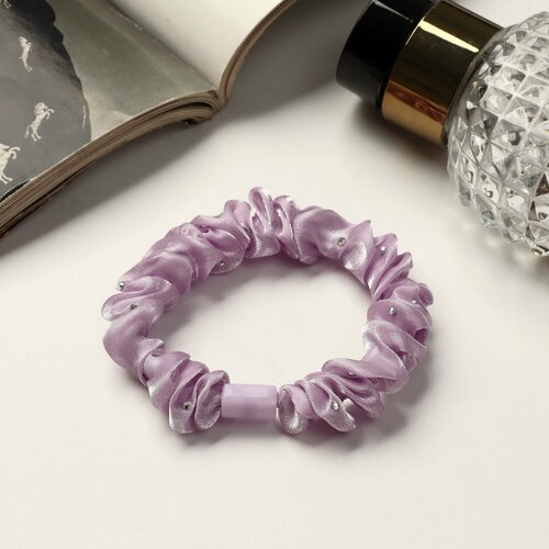 Резинка для волос Анет классика блеск 5 см микс 437₽