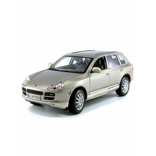 Машина металлическая коллекционная 1:24 Porsche Cayenne коллекционная металлическая машина газ 13 чайка голубая