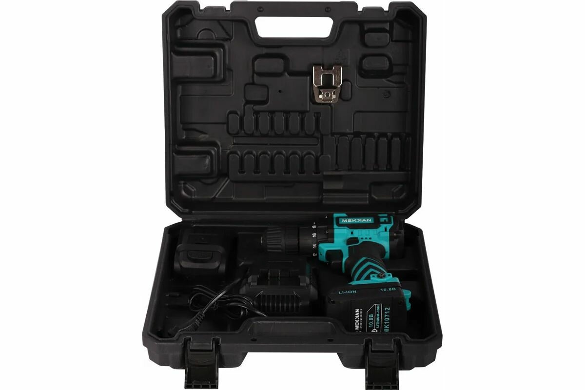 Аккумуляторная дрель-шуруповерт Mekkan - фото №11