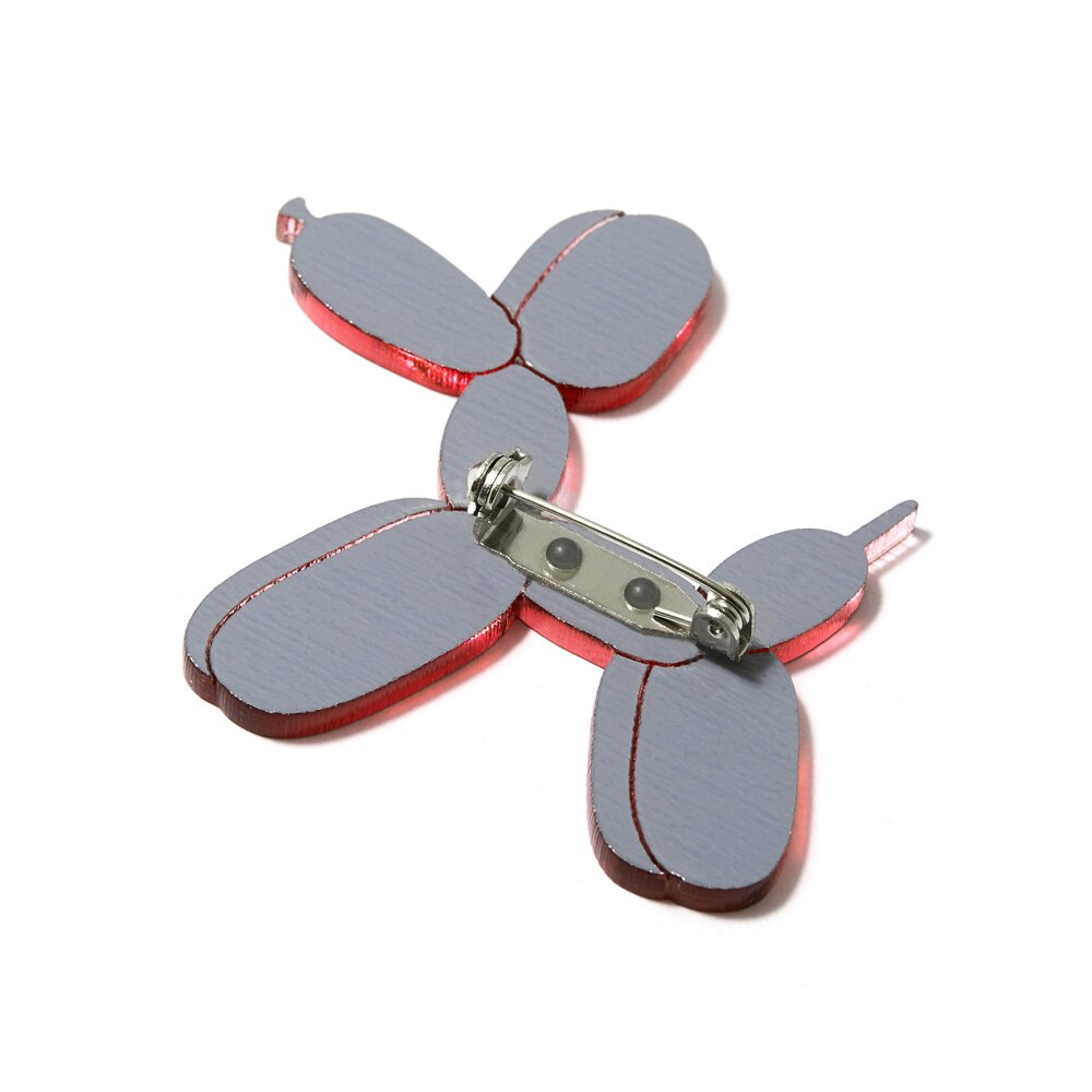 Брошь MONOLAMA, красный — фото 1