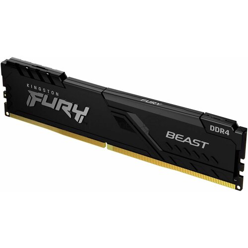 Оперативная память Kingston FURY Beast 8 ГБ DDR4 3200 МГц DIMM CL16 KF432C16BB8 2632₽