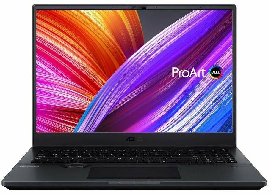 16" Ноутбук ASUS ProArt StudioBook 16 OLED H7600HM-L2030X (90NB0VD1-M007H0) черный - 3840x2400, OLED, Intel Core i7-11800H, ядра: 8 х 2.3 ГГц, 32 ГБ, SSD 1024 ГБ, GeForce RTX 3060 для ноутбуков - 6 ГБ