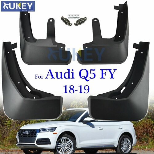 Литые Автомобильные Брызговики OE для Audi Q5 FY 2018 2019, брызговики, брызговики, грязеотталкивающий клапан, искусственный Стайлинг автомобиля
