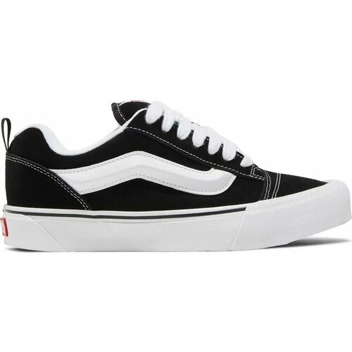 фото Кеды vans vans knu skool black white, полнота d, размер 40eu, белый,