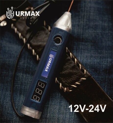 Изображение товара Тестер-контролька автомобильная URMAX 12/24V AVM VOLT-M для автоэлектрика