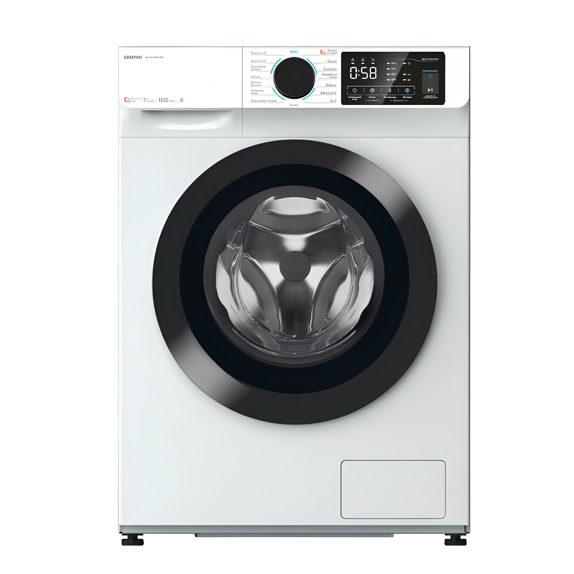 Стиральная машина Centek CT-1921 (белый) 1200 / 7кг / 40см / 15пр /LED-Дисплей / INVERTER /Пар/A+++ — фото 1