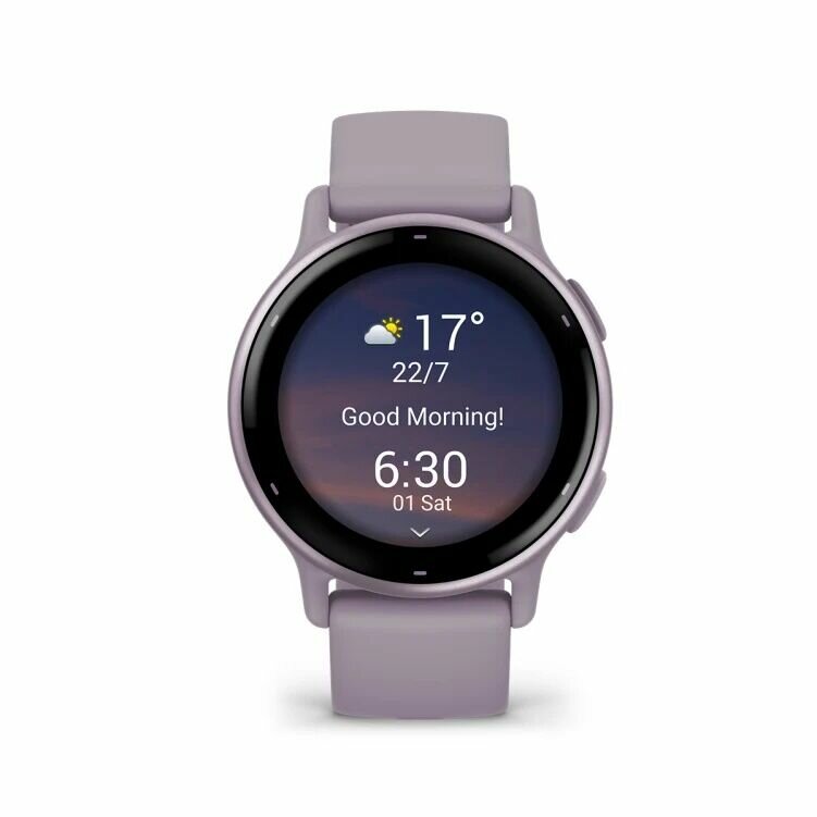 Смарт-часы Garmin Vívoactive 5 Orchid, AMOLED дисплей, фиолетовые